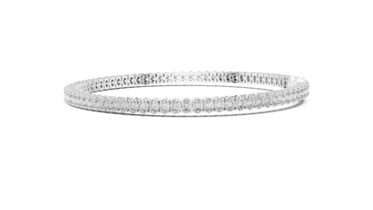 Fine Oval Diamond Bracelet