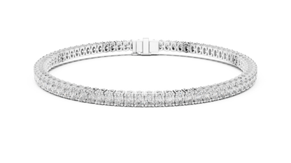 Fine Oval Diamond Bracelet