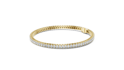 Fine Oval Diamond Bracelet