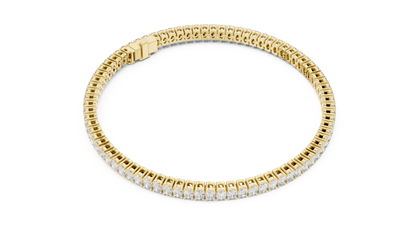 Fine Oval Diamond Bracelet