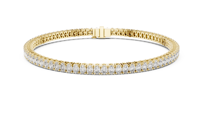 Fine Oval Diamond Bracelet
