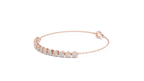 Dainty Diamond Line Bracelet
