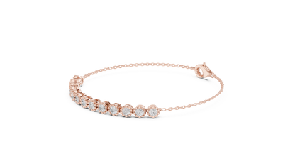 Dainty Diamond Line Bracelet