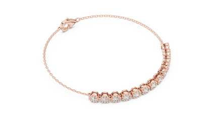 Dainty Diamond Line Bracelet