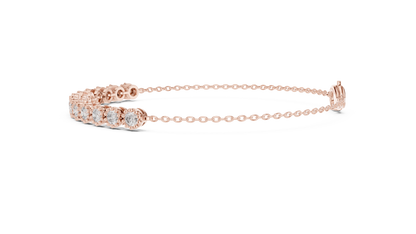 Dainty Diamond Line Bracelet
