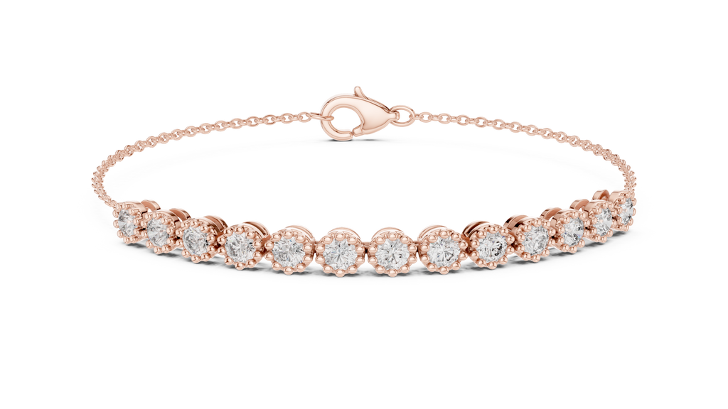 Dainty Diamond Line Bracelet