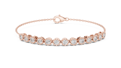 Dainty Diamond Line Bracelet