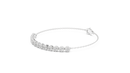 Dainty Diamond Line Bracelet