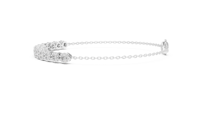 Dainty Diamond Line Bracelet