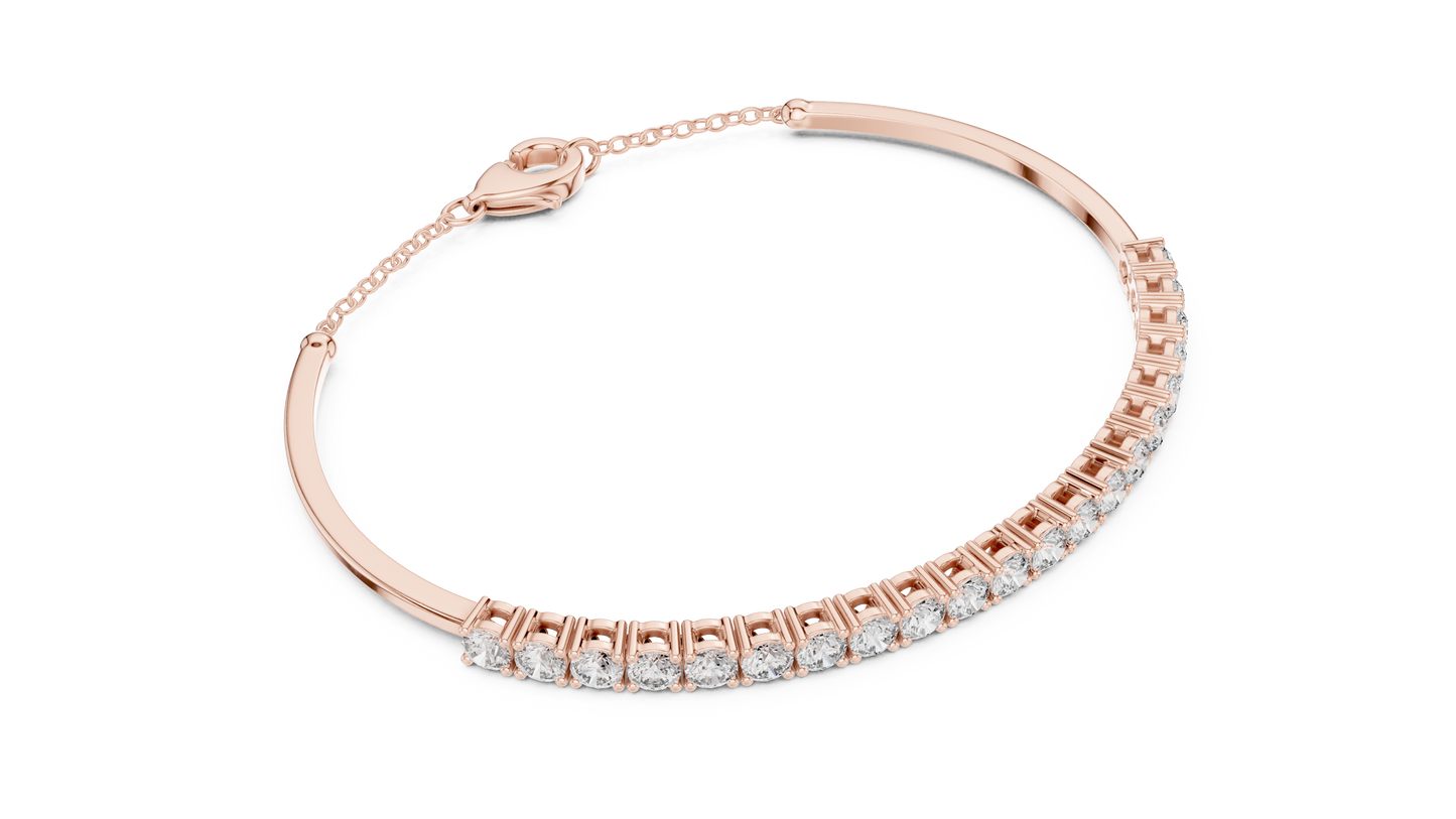 Diamond Chain Bracelet for Women