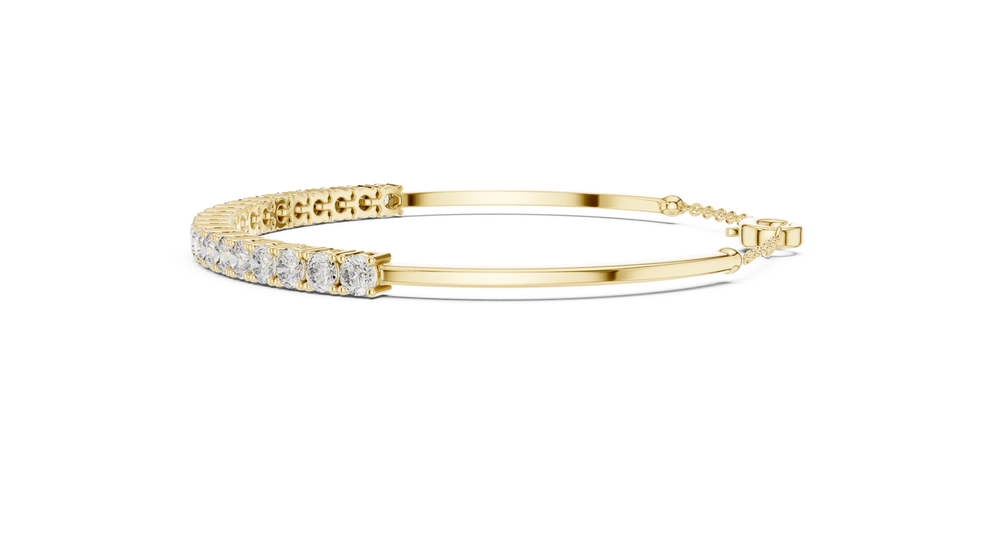 Diamond Chain Bracelet for Women