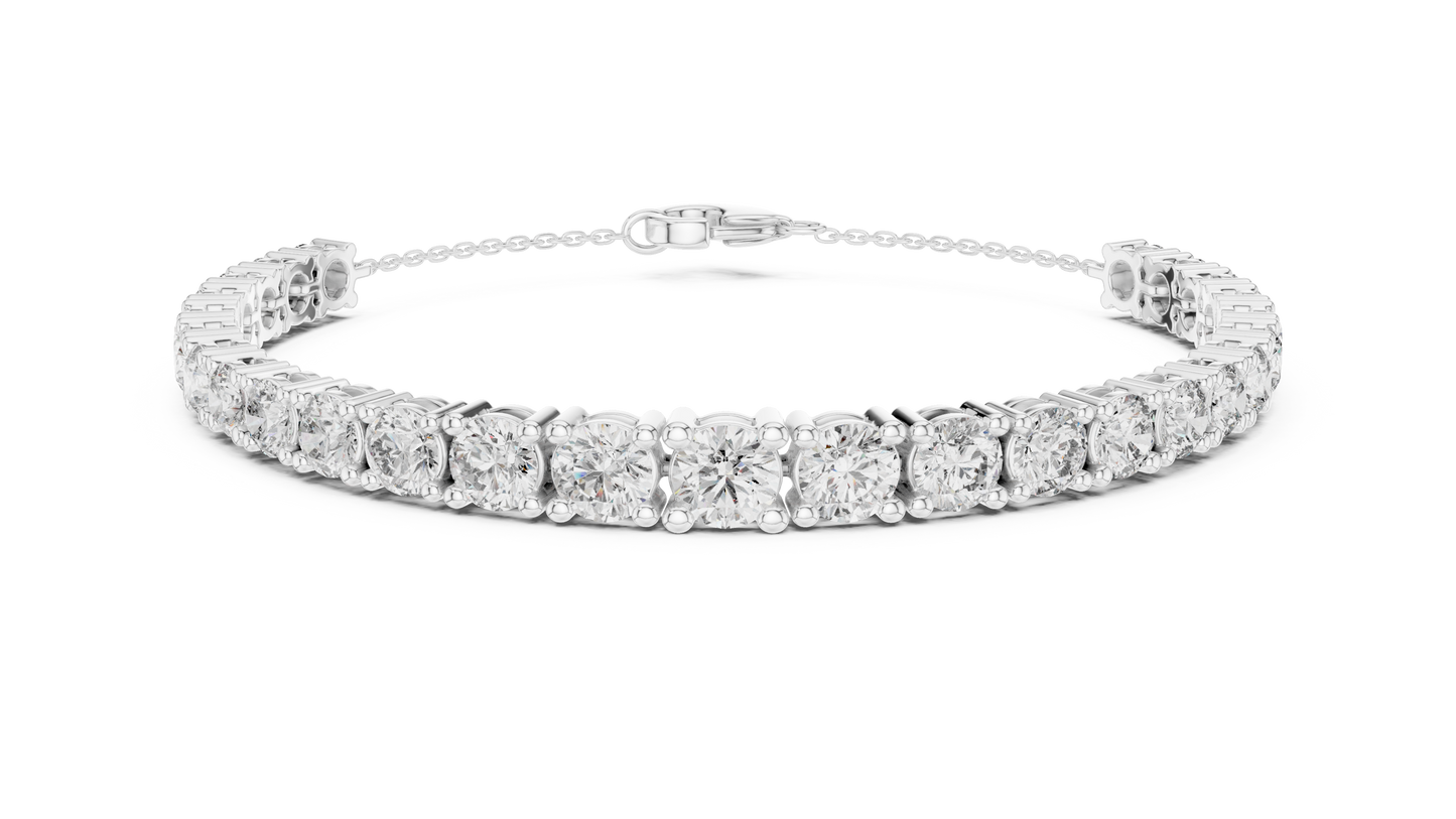 Royal Graduated Diamond Bracelet