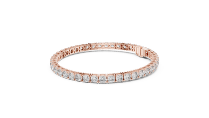 Radiant Flow Diamond Bracelet – Premium Finish