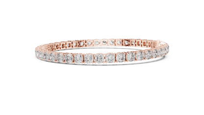 Radiant Flow Diamond Bracelet – Premium Finish