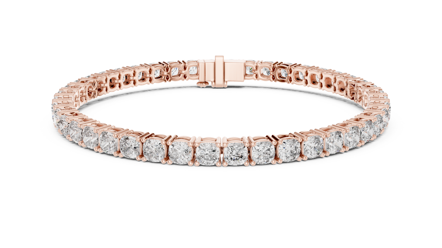 Radiant Flow Diamond Bracelet – Premium Finish