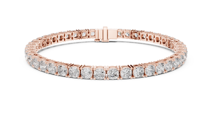 Radiant Flow Diamond Bracelet – Premium Finish
