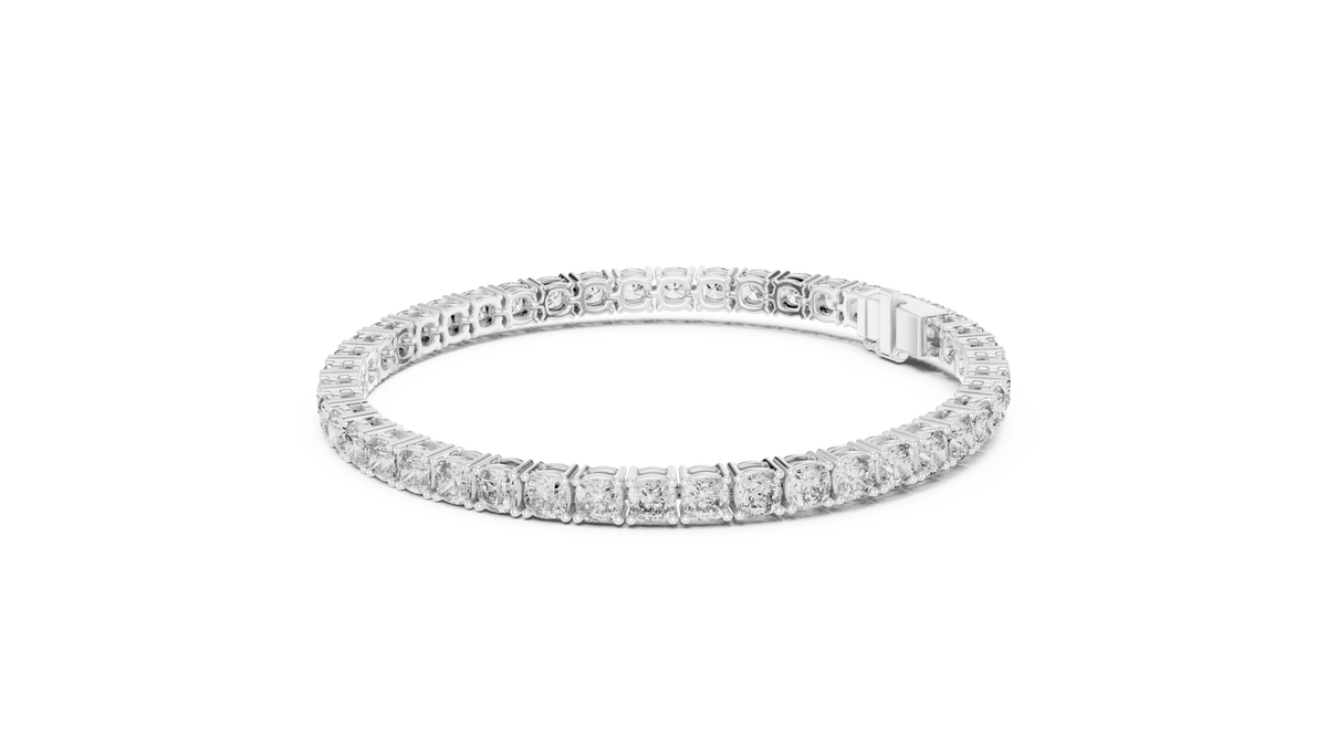 Radiant Flow Diamond Bracelet – Premium Finish