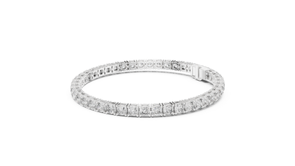 Radiant Flow Diamond Bracelet – Premium Finish