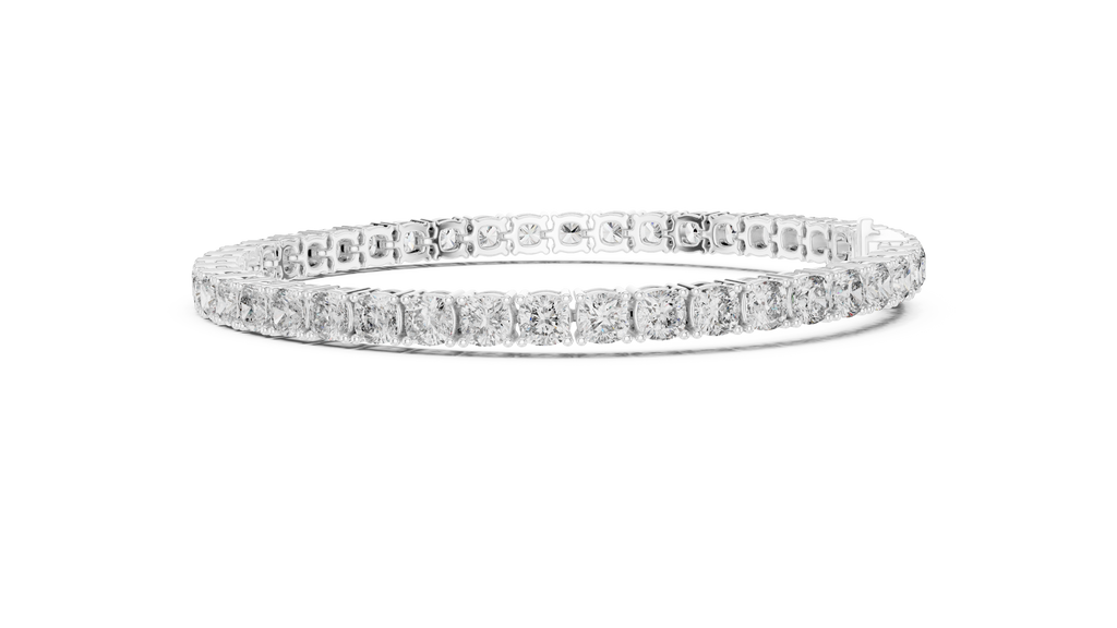 Radiant Flow Diamond Bracelet – Premium Finish