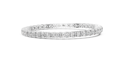 Radiant Flow Diamond Bracelet – Premium Finish