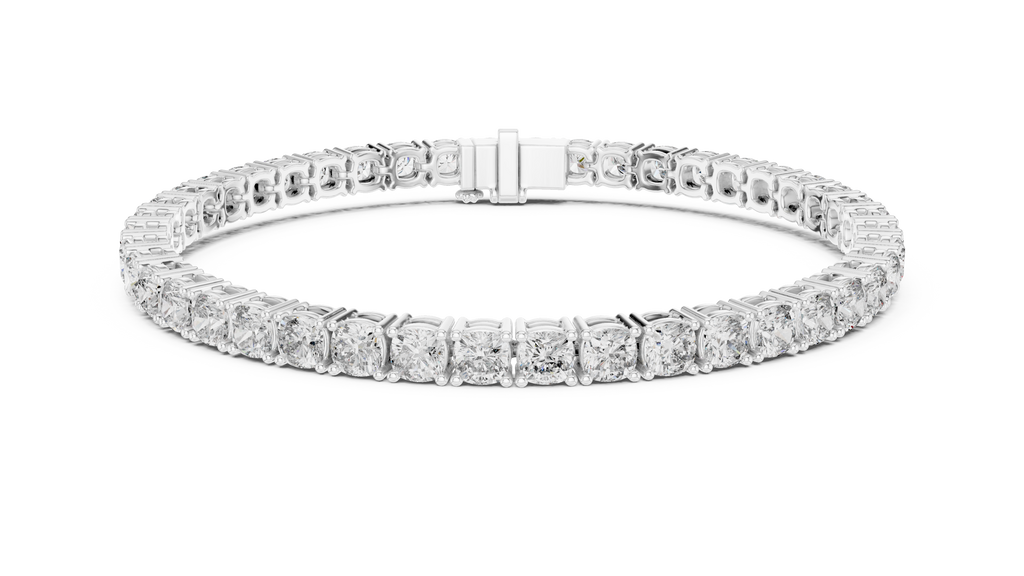 Radiant Flow Diamond Bracelet – Premium Finish