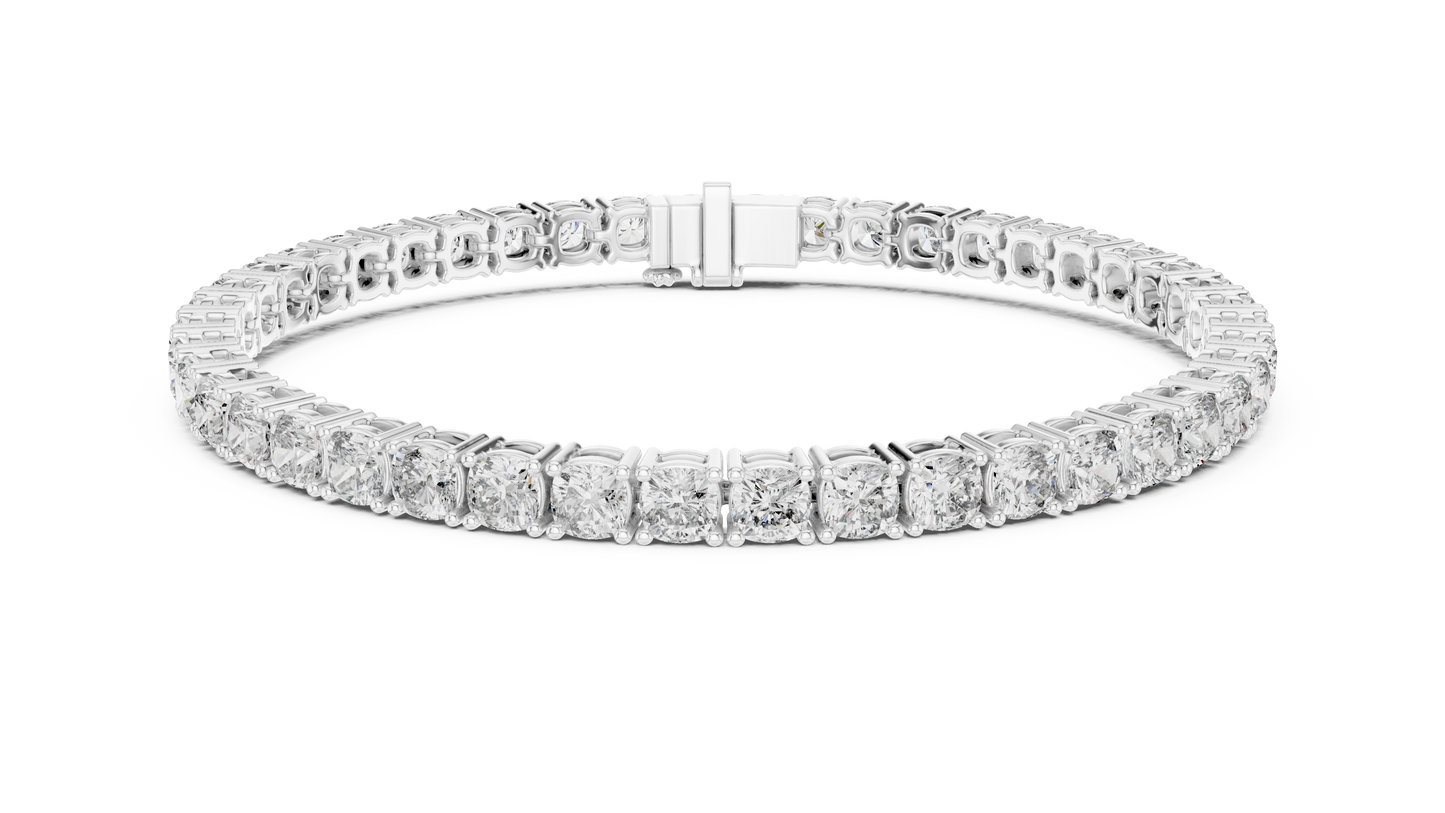 Radiant Flow Diamond Bracelet – Premium Finish