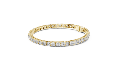 Radiant Flow Diamond Bracelet – Premium Finish