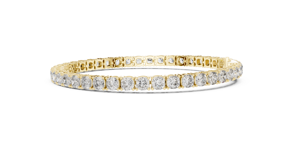Radiant Flow Diamond Bracelet – Premium Finish