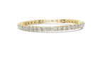Radiant Flow Diamond Bracelet – Premium Finish