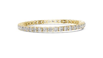Radiant Flow Diamond Bracelet – Premium Finish