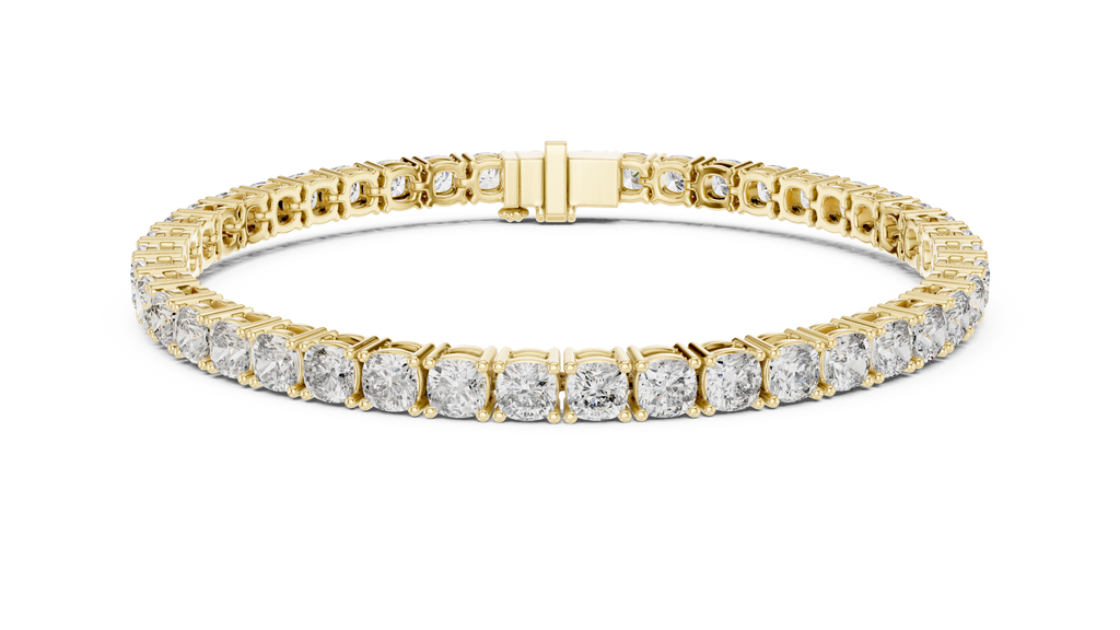 Radiant Flow Diamond Bracelet – Premium Finish