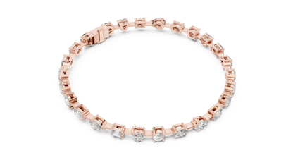 Multi Shape Diamond Bracelet