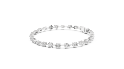 Multi Shape Diamond Bracelet