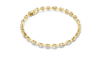 Multi Shape Diamond Bracelet