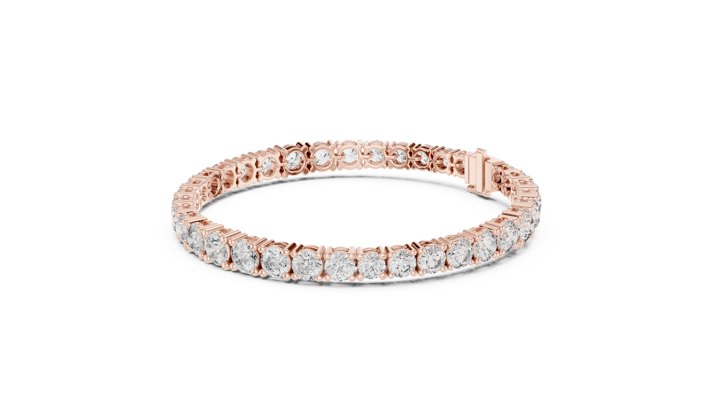 Elegant Big Stone Diamond Bracelet