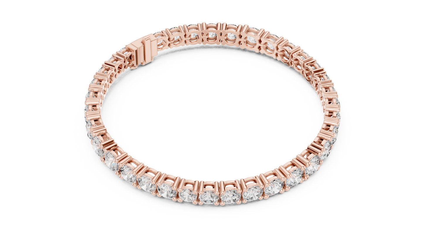 Elegant Big Stone Diamond Bracelet