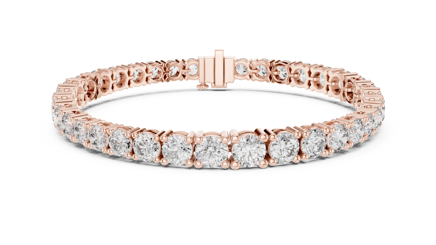 Elegant Big Stone Diamond Bracelet