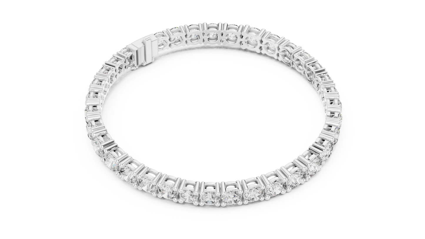 Elegant Big Stone Diamond Bracelet
