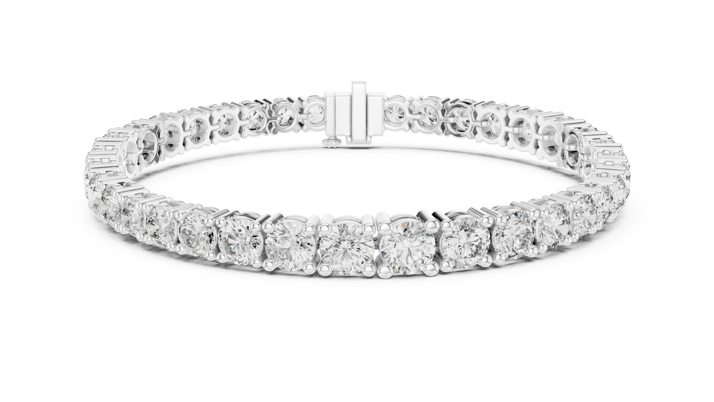 Elegant Big Stone Diamond Bracelet
