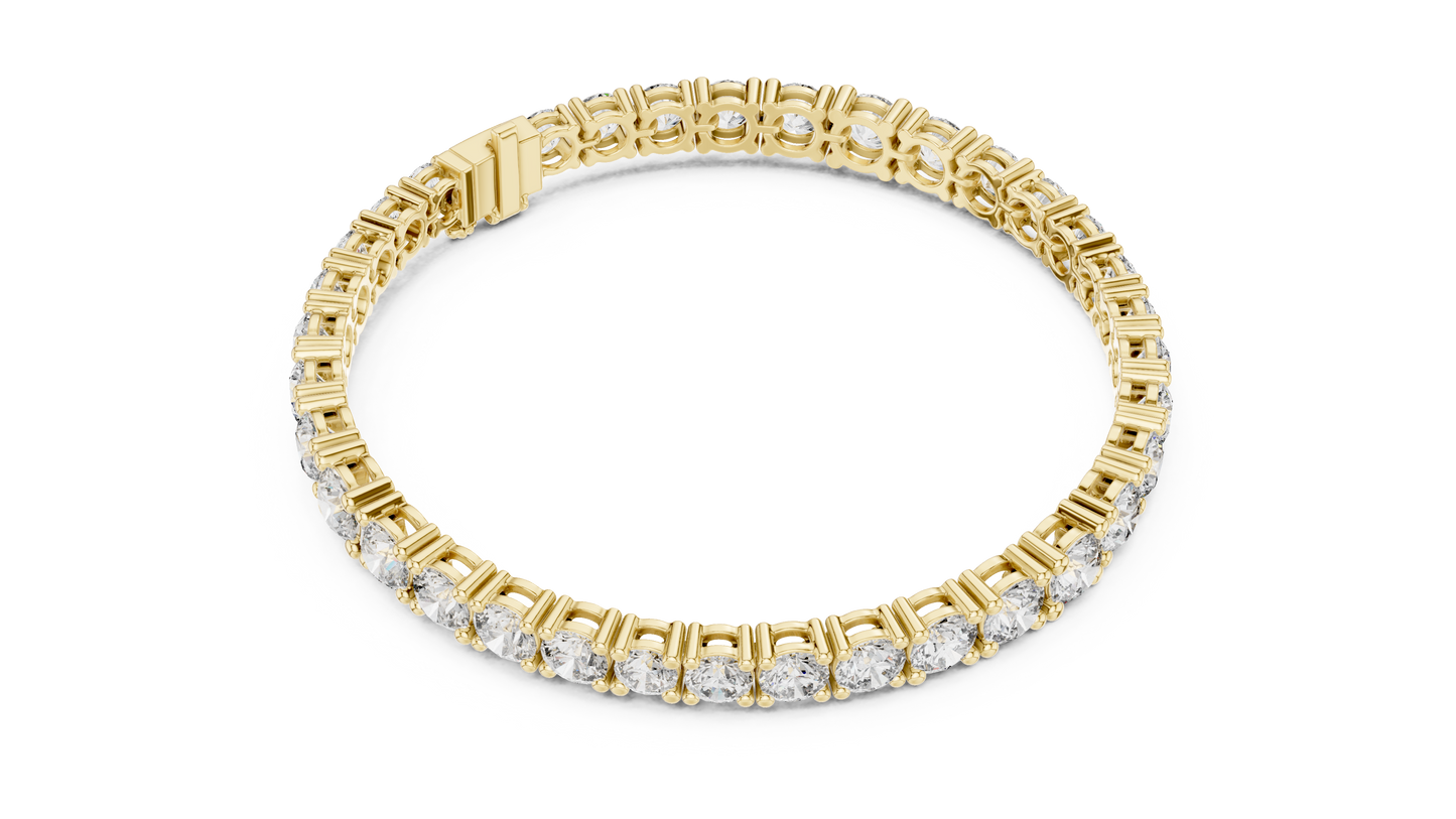 Elegant Big Stone Diamond Bracelet