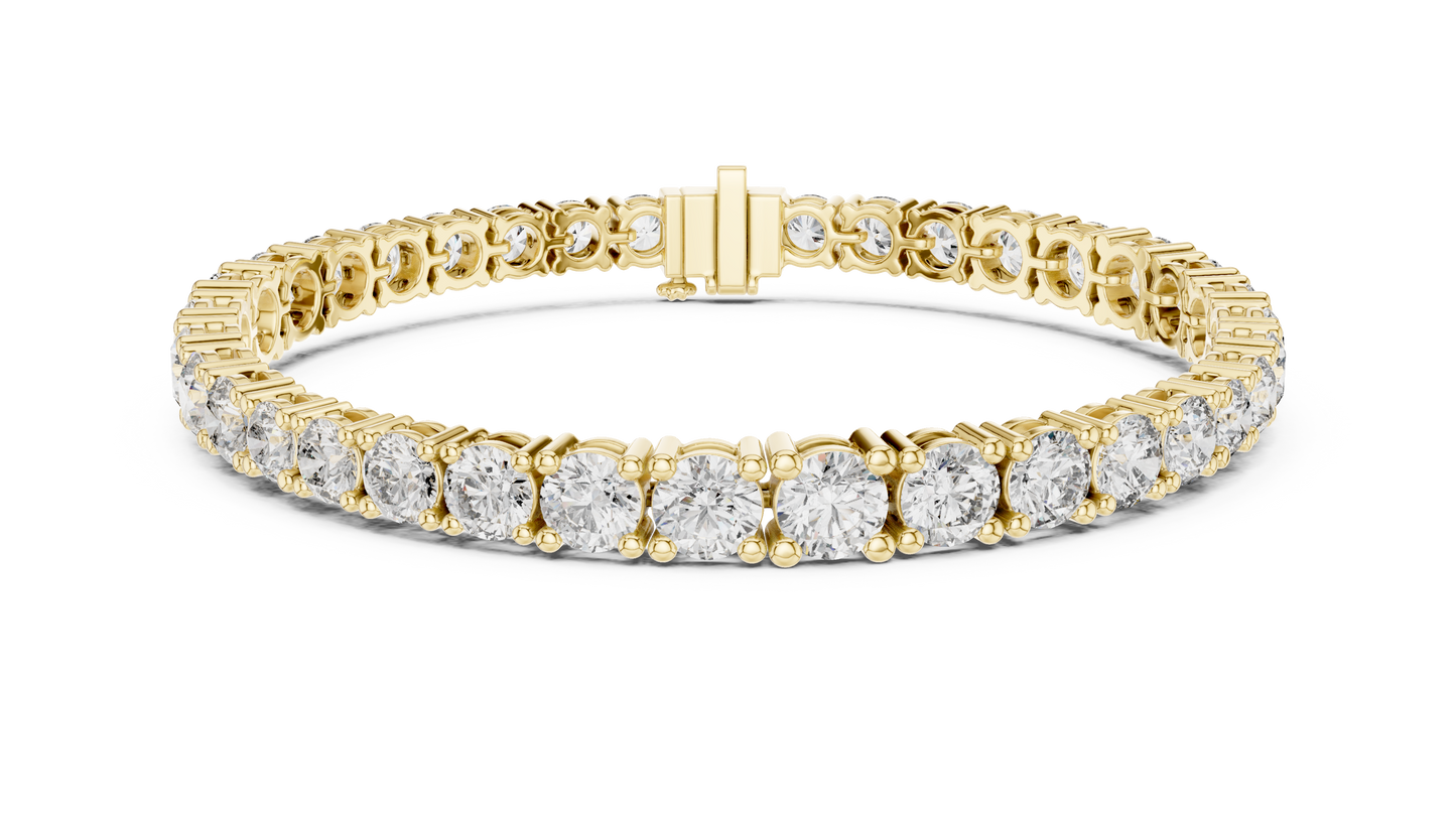 Elegant Big Stone Diamond Bracelet