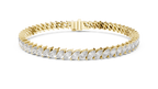 Royal Style Marquise Cut Diamond Bracelet – Statement Fine Jewelry