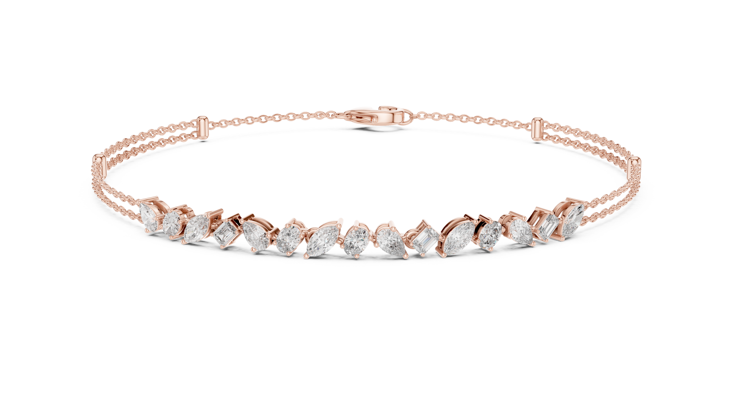 Luxury Diamond Chain Bracelet