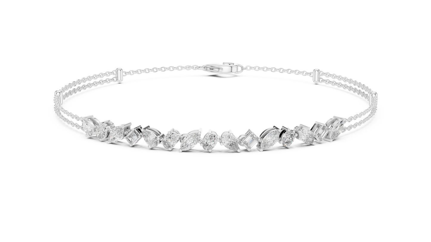 Luxury Diamond Chain Bracelet