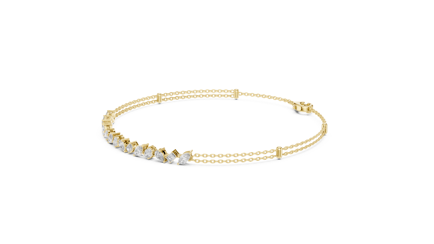 Luxury Diamond Chain Bracelet