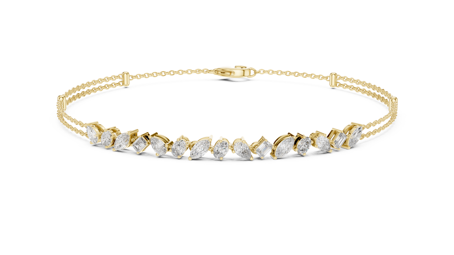 Luxury Diamond Chain Bracelet