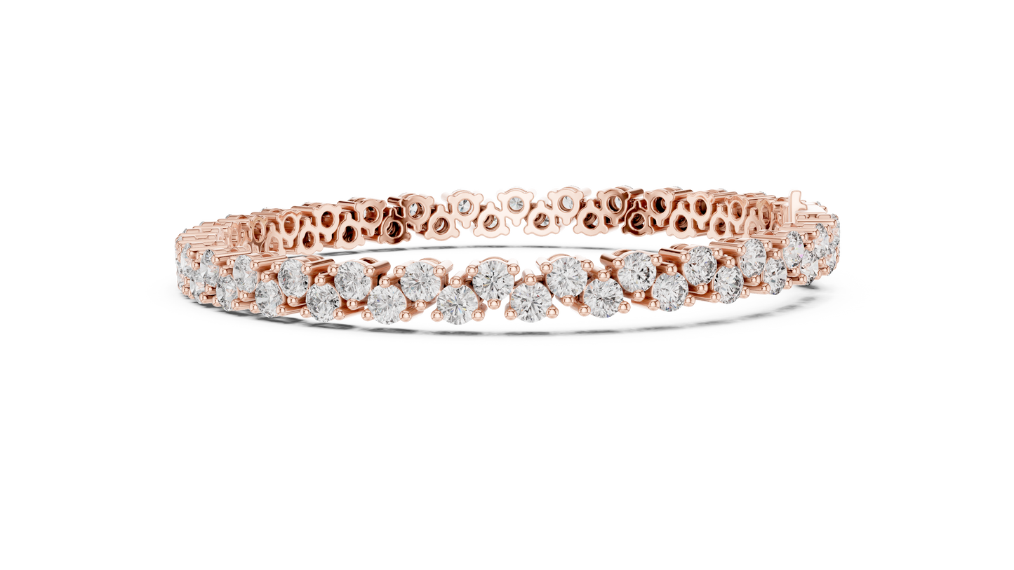 Anniversary Gift Diamond Bracelet – Classic Tennis Style