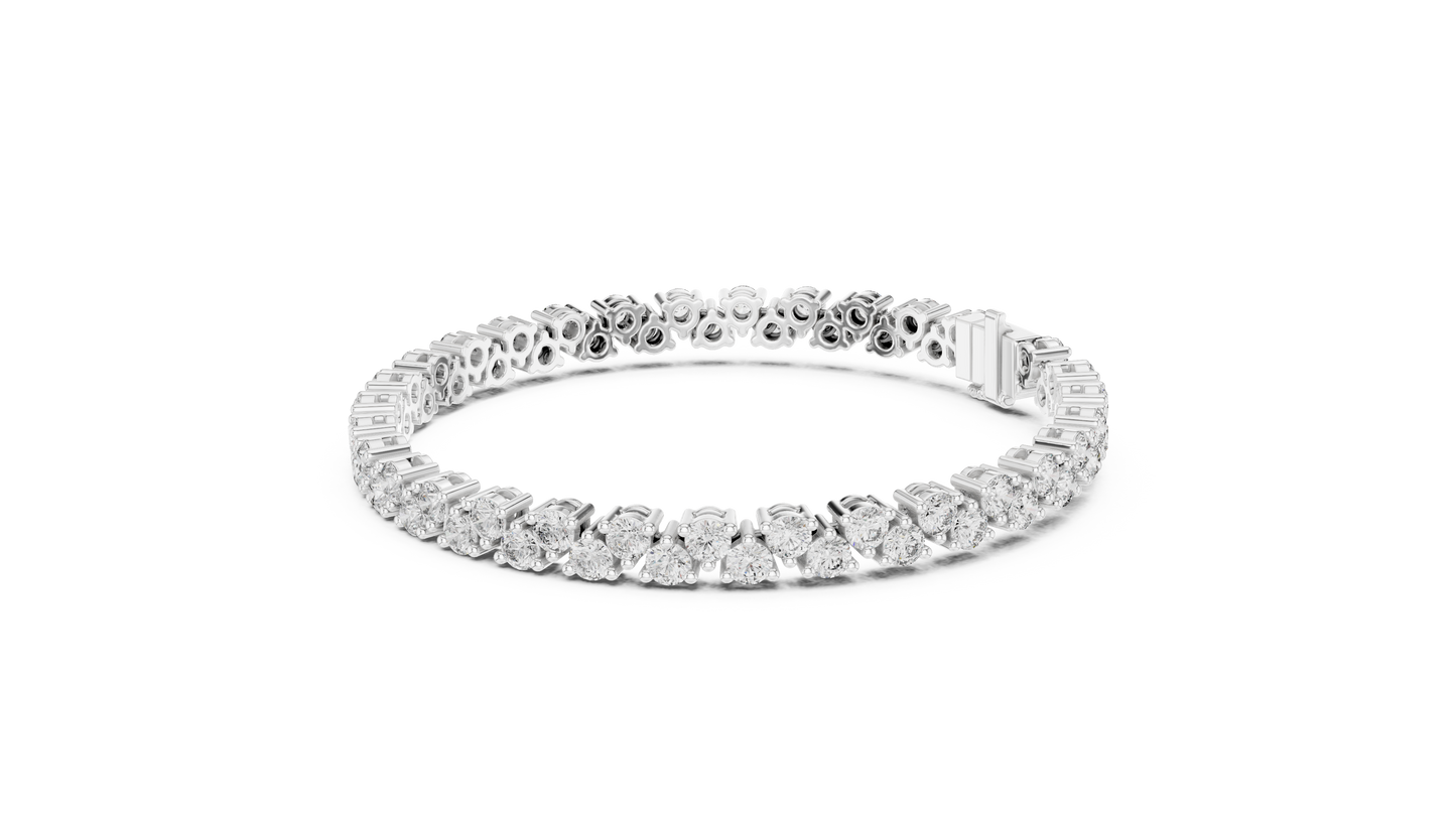 Anniversary Gift Diamond Bracelet – Classic Tennis Style