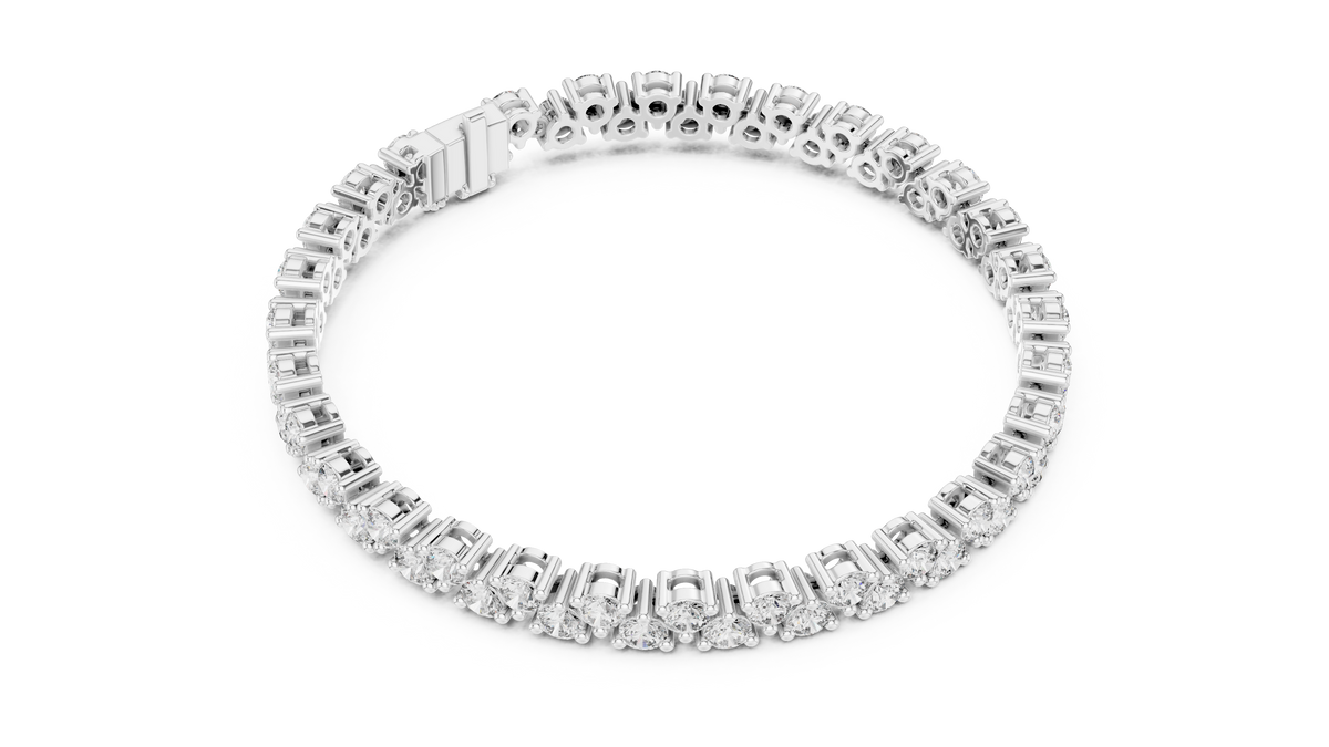 Anniversary Gift Diamond Bracelet – Classic Tennis Style