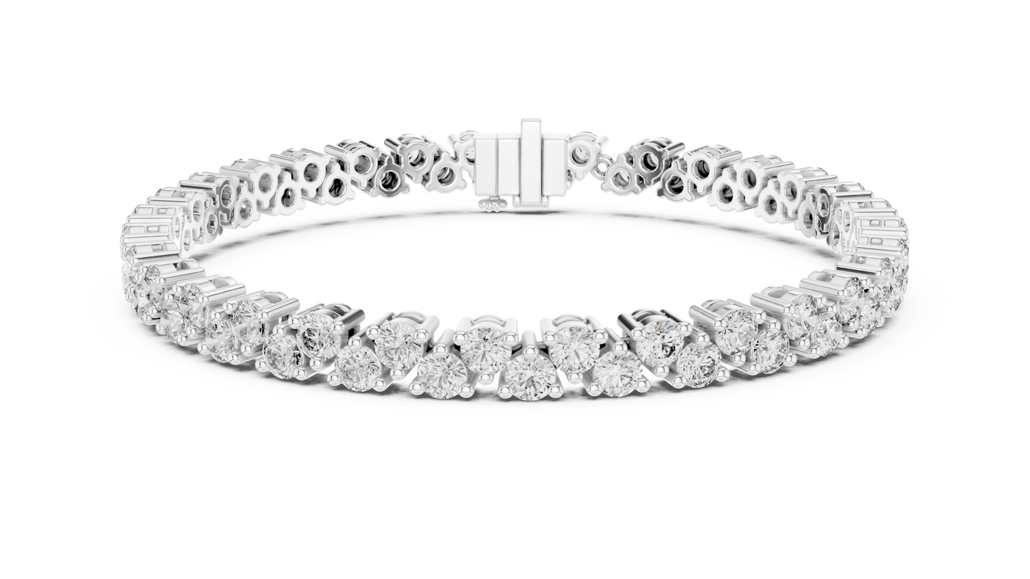 Anniversary Gift Diamond Bracelet – Classic Tennis Style